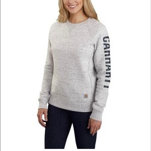 Carhartt Women's Crewneck Block Logo Sweatshirt